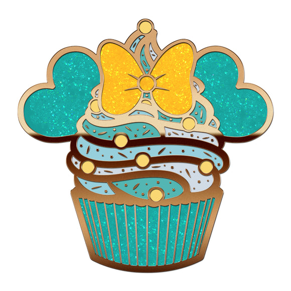 Arabian Nights Cupcake Enamel Pin