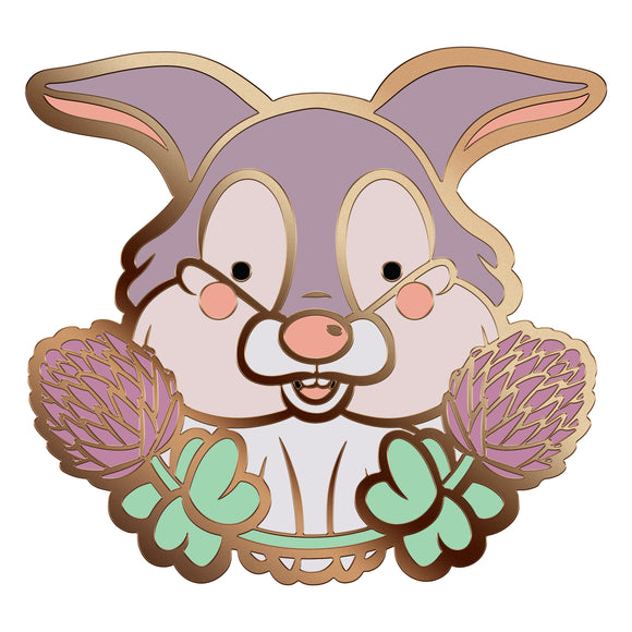 Springtime Bunny Enamel Pin