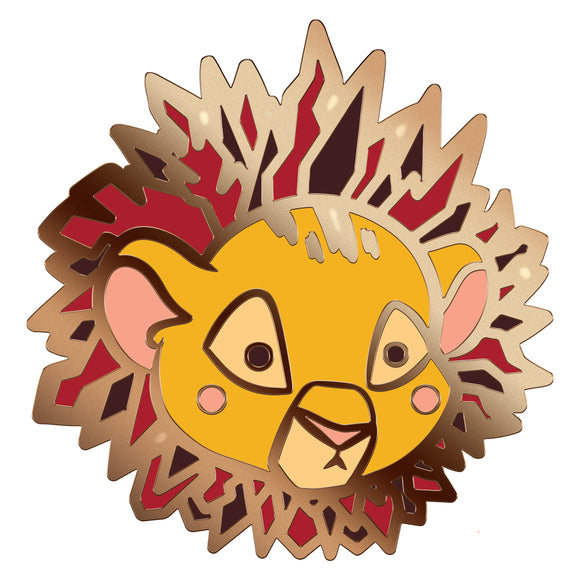 Lion Cub Enamel Pin