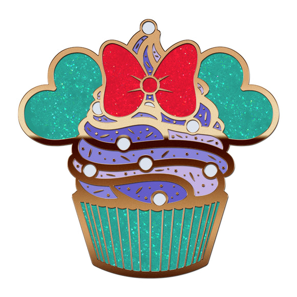 Mermaidlicious Cupcake Enamel Pin