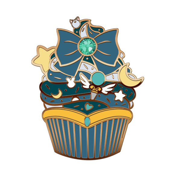 Neptune Cupcake Enamel Pin