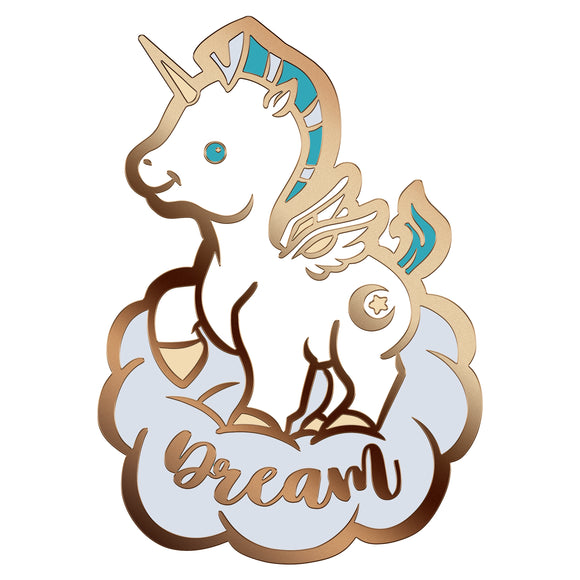 Dream Unicorn Enamel Pin